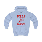 Retro Pizza Planet  Kids Hoodie 7