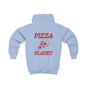 Retro Pizza Planet  Kids Hoodie 8