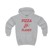 Retro Pizza Planet  Kids Hoodie 3