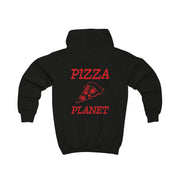 Retro Pizza Planet  Kids Hoodie 6