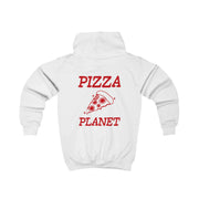 Retro Pizza Planet  Kids Hoodie 2