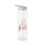 Winnie & Pig Clear Water Bottle 6