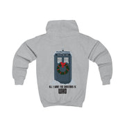 All I Want For Christmas Is Who - Doctor Who Kids Hoodie 4