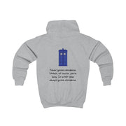Never Ignore Coincidence Kids Hoodie 4