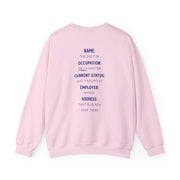 Name And Occupation - Doctor Who Sweatshirt 10