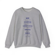 Name And Occupation - Doctor Who Sweatshirt 3