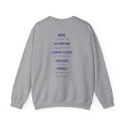 Name And Occupation - Doctor Who Sweatshirt 4