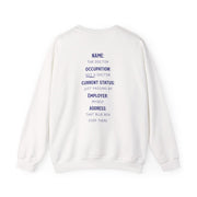 Name And Occupation - Doctor Who Sweatshirt 2
