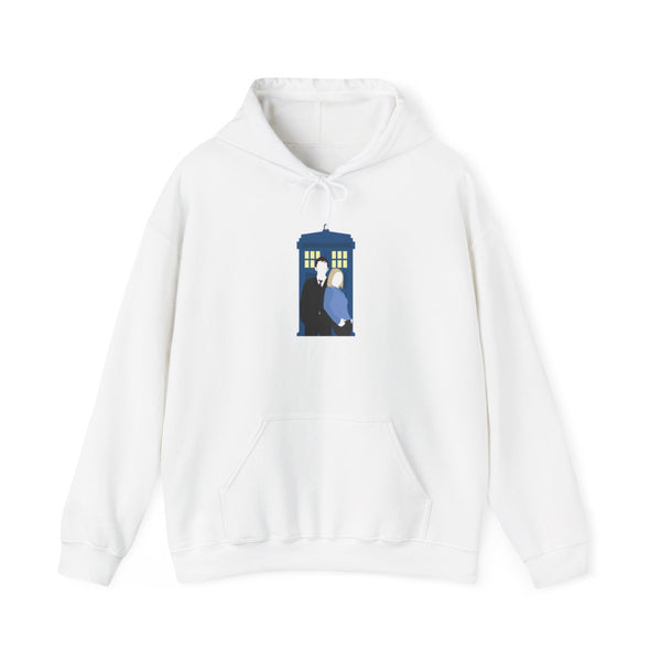 Rose And The Doc Hoodie White Front