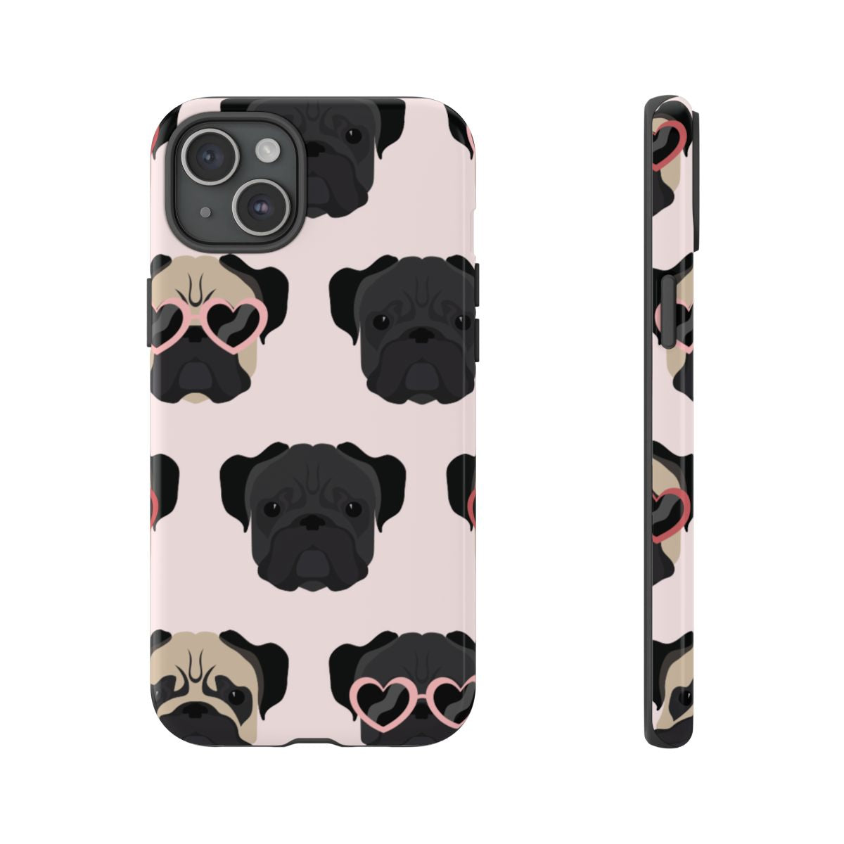 Sunny Pug Life - Dog Pattern Phone Case