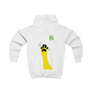 Hi - Dog Patterns Kids Hoodie 2