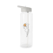 Spring Daffodil Clear Water Bottle 6