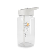Spring Daffodil Clear Water Bottle 2