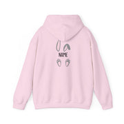 Grey Bunny Personalised Hoodie 8