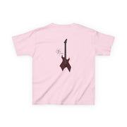Eddie Munson Guitar Kids T-Shirt 8