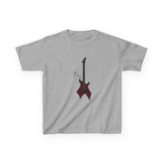 Eddie Munson Guitar Kids T-Shirt 3
