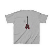 Eddie Munson Guitar Kids T-Shirt 4