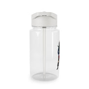 Eddie Munson Playing Guitar Clear Water Bottle 3