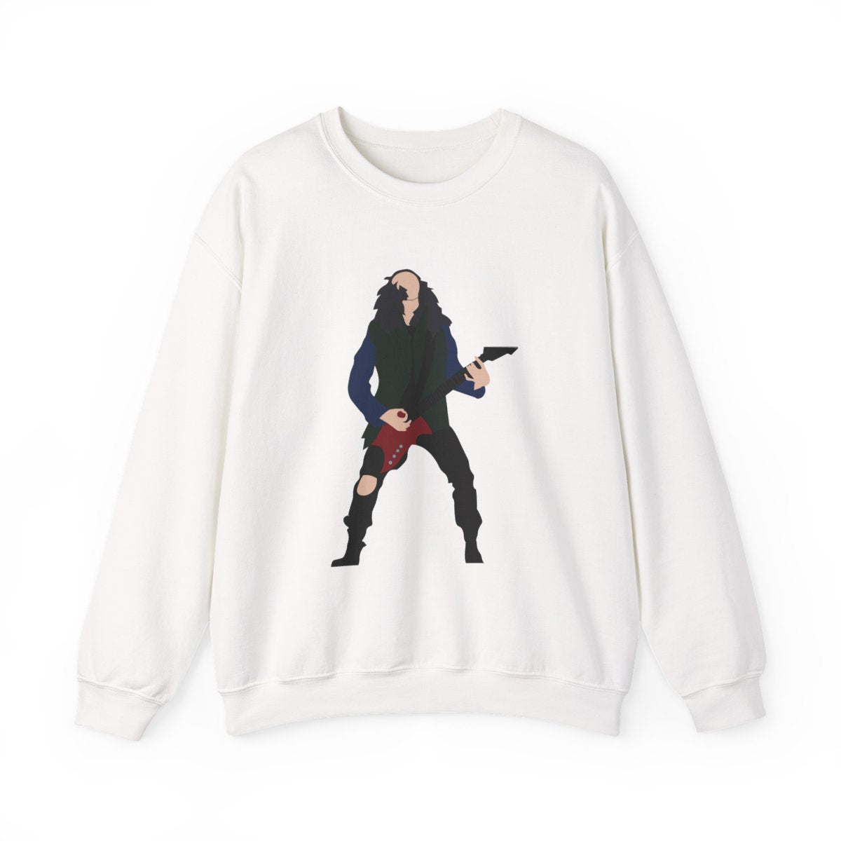 Eddie Munson Playing Guitar Sweatshirt