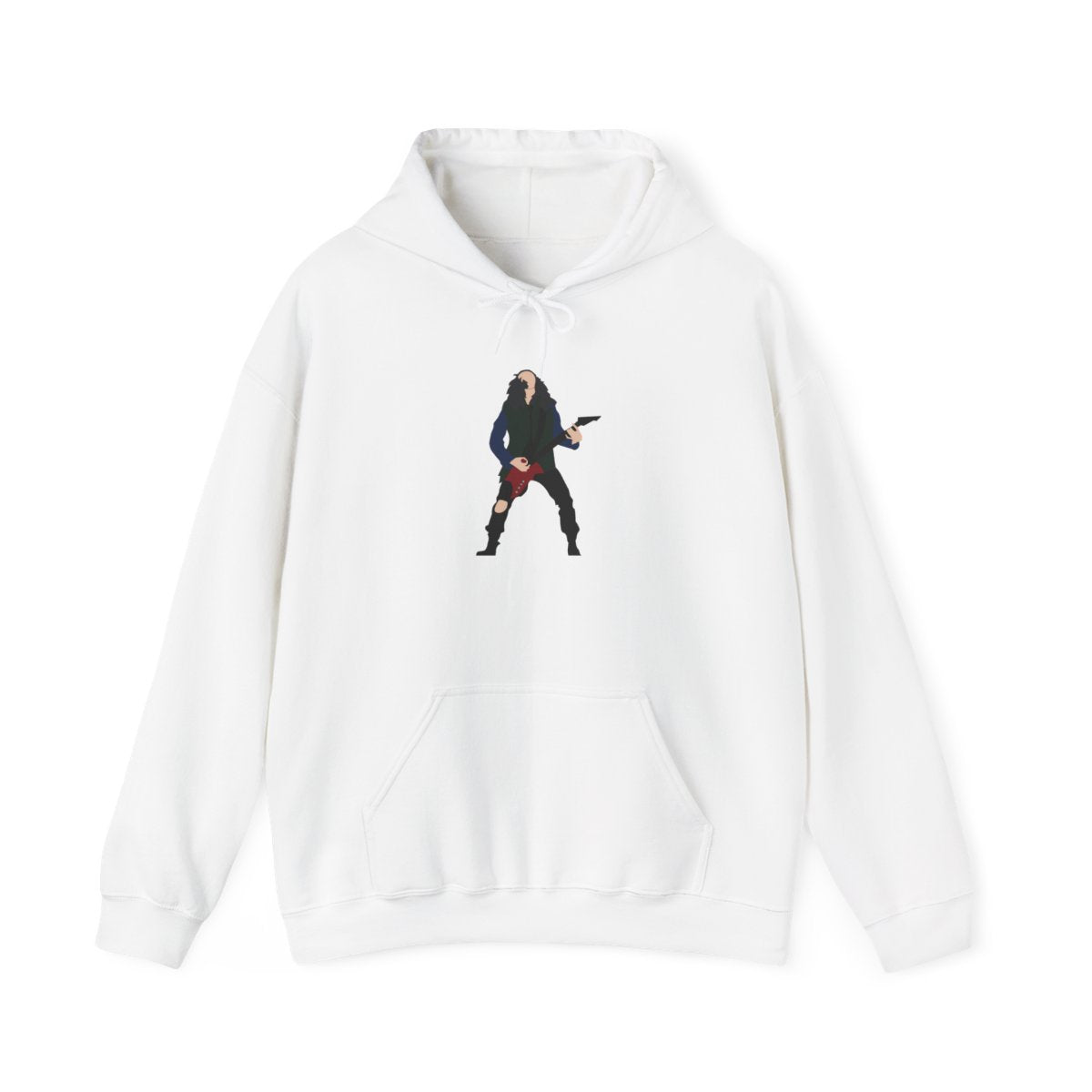 Eddie Munson Playing Guitar Hoodie