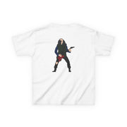 Eddie Munson Playing Guitar Kids T-Shirt 2