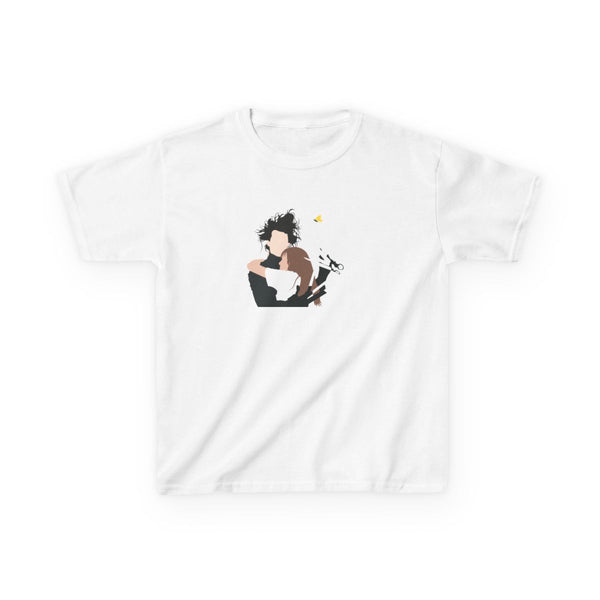 Edward And Kim -Scissorhands Kids T-Shirt White Front