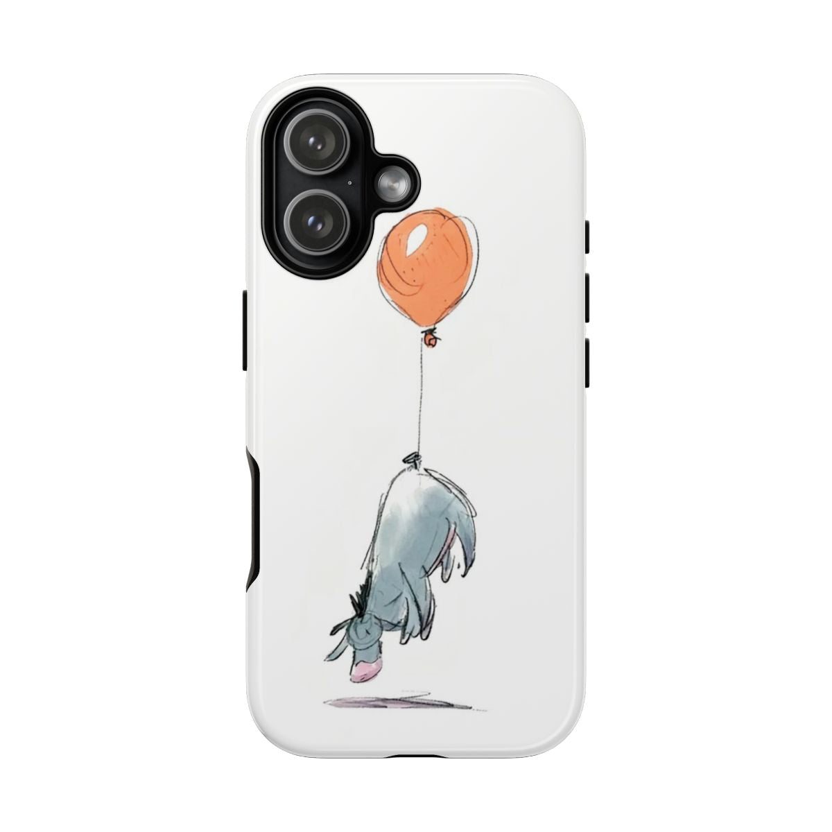 Donkey And His Balloon Phone Case