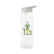 Elf Logo Clear Water Bottle 7