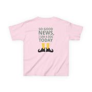 I Saw A Dog Today - Elf Kids T-Shirt 8