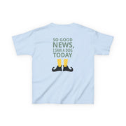 I Saw A Dog Today - Elf Kids T-Shirt 6