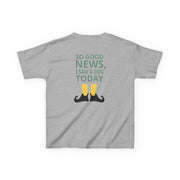 I Saw A Dog Today - Elf Kids T-Shirt 4