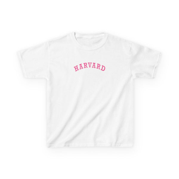 Ivy League Pink Kids T-Shirt White Front