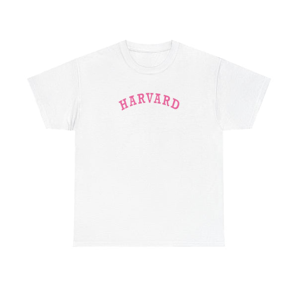 Ivy League Pink T-Shirt White Front