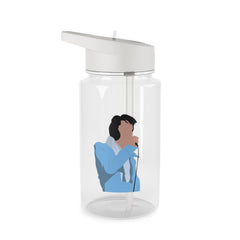 Iconic Suit Clear Water Bottle