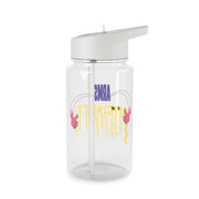 Arms Spaghetti - Pink Clear Water Bottle 2