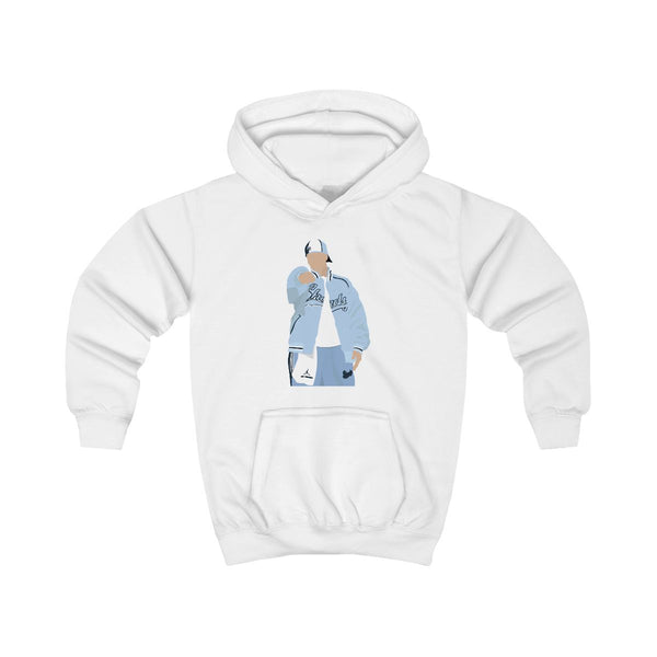 Tracksuit Kids Hoodie White Front