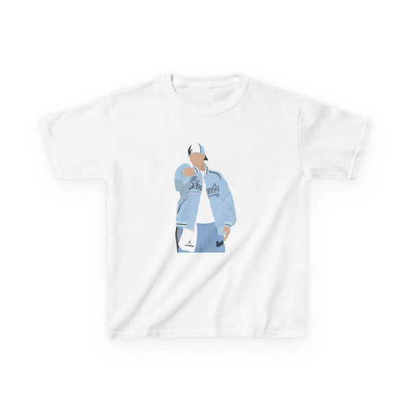 Tracksuit Kids T-Shirt White Front
