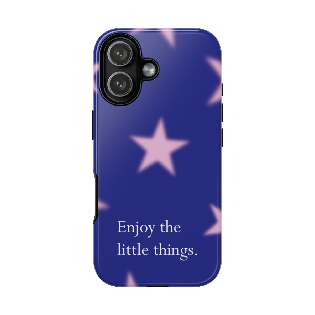 Enjoy The Little Things Dark Purple Phone Case