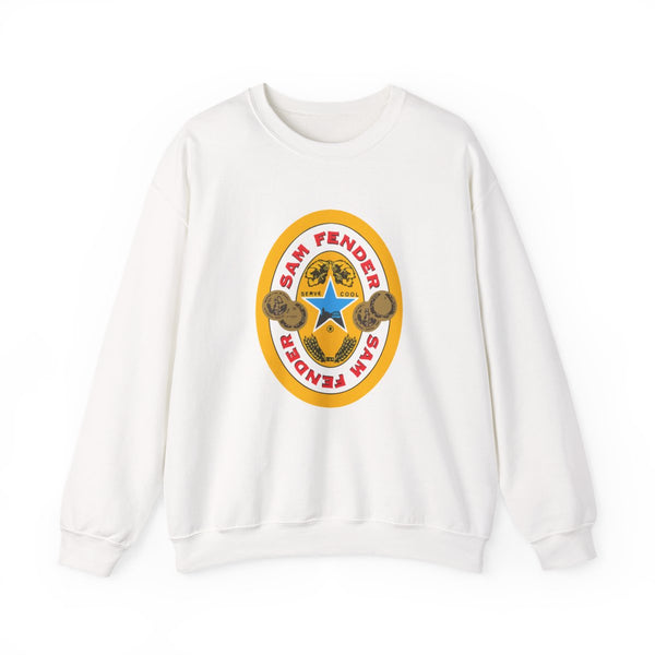 Fender Badge Sweatshirt White Front