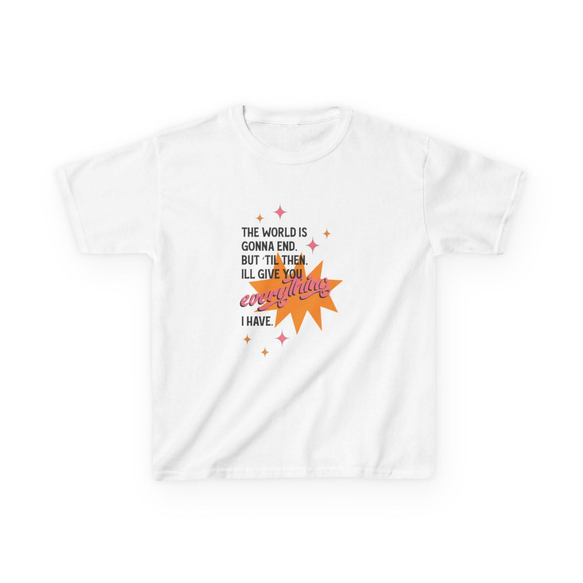 The World Is Gonna End - Fender Kids T-Shirt