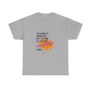 The World Is Gonna End - Fender T-Shirt 10