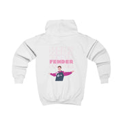 Fender Pink Sports Jersey Kids Hoodie 2