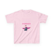 Fender Pink Sports Jersey Kids T-Shirt 9