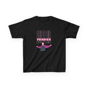 Fender Pink Sports Jersey Kids T-Shirt 5