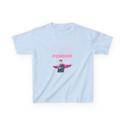 Fender Pink Sports Jersey Kids T-Shirt 7