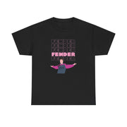 Fender Pink Sports Jersey T-Shirt 5