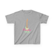 Blue Guitar Fender Kids T-Shirt 3