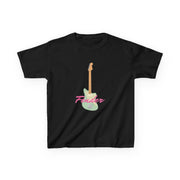 Blue Guitar Fender Kids T-Shirt 5