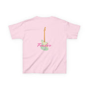 Blue Guitar Fender Kids T-Shirt 10