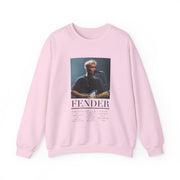 Fender Orange Song List Sweatshirt 7